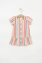 Load image into Gallery viewer, Short Sleeve Striped Dress