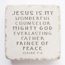 Load image into Gallery viewer, Scripture Stone Small Block