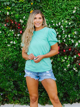 Load image into Gallery viewer, Blakeley Top Teal