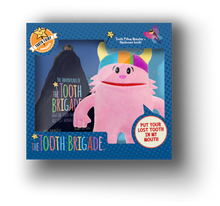Load image into Gallery viewer, The Tooth Brigade - Tooth Pillow & Hardcover Book Gift Set