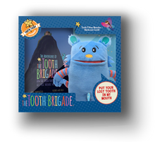Load image into Gallery viewer, The Tooth Brigade - Tooth Pillow & Hardcover Book Gift Set