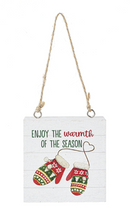 Load image into Gallery viewer, Holiday Block Ornament
