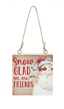 Load image into Gallery viewer, Holiday Block Ornament