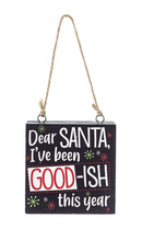 Load image into Gallery viewer, Holiday Block Ornament
