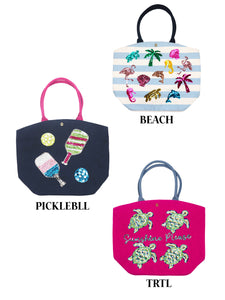 Simply Southern Embellished Tote