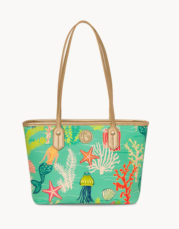 Golden Mermaid Medium Tote