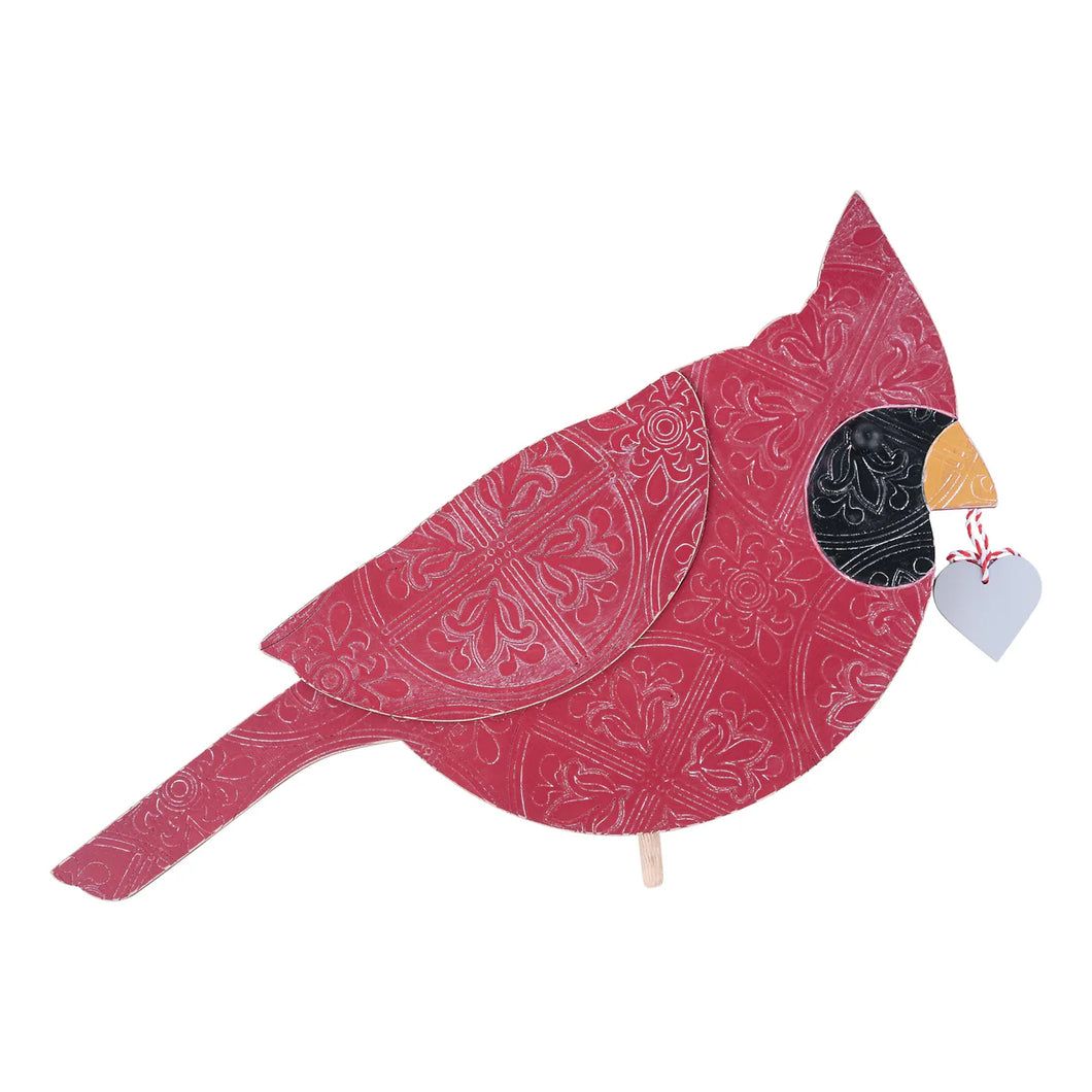 Always In My Heart Red Bird Topper