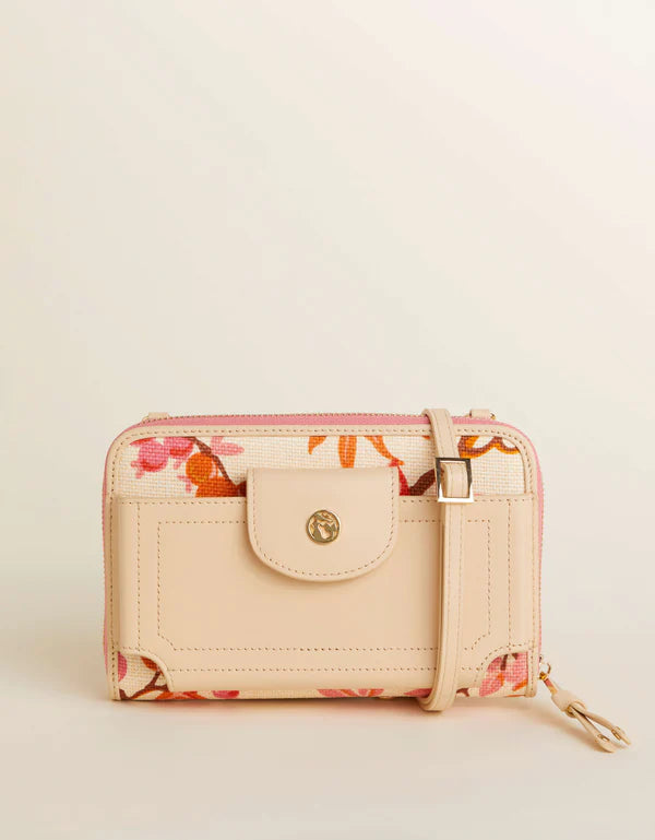Multi Phone Crossbody  Richmond Hill Cream