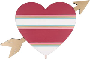 Heart with Arrow Topper