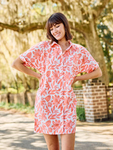 Dani Dress Spring It On-Coral