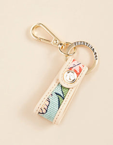 Keychain Hamilton Floral Block Print