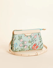 Load image into Gallery viewer, Annie Crossbody Wristlet Hamilton Floral Block Print
