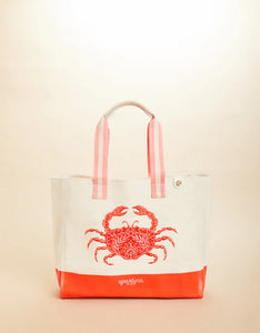 Beach Tote Red Crab