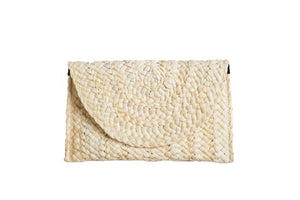 Eliza Rattan Clutch