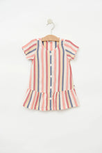 Load image into Gallery viewer, Short Sleeve Striped Dress
