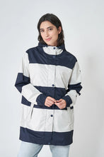 Load image into Gallery viewer, Printed Raincoat - Stripes
