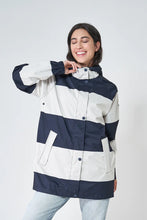 Load image into Gallery viewer, Printed Raincoat - Stripes
