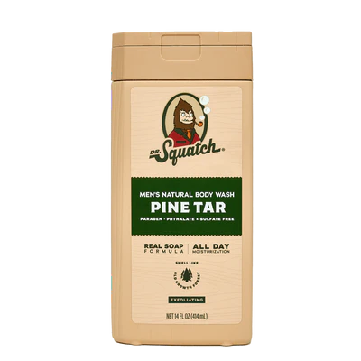 Dr. Squatch Men's Natural Body Wash