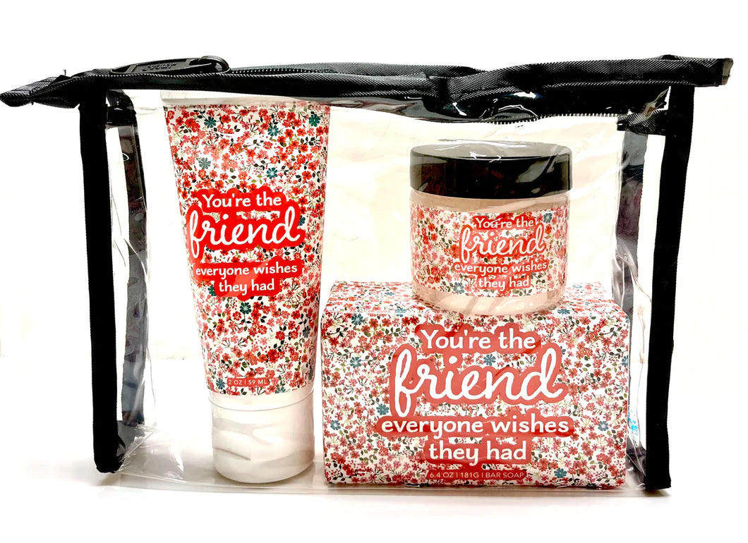 Gift Set-Hand Cream, Sugar Scrub, Bar Soap