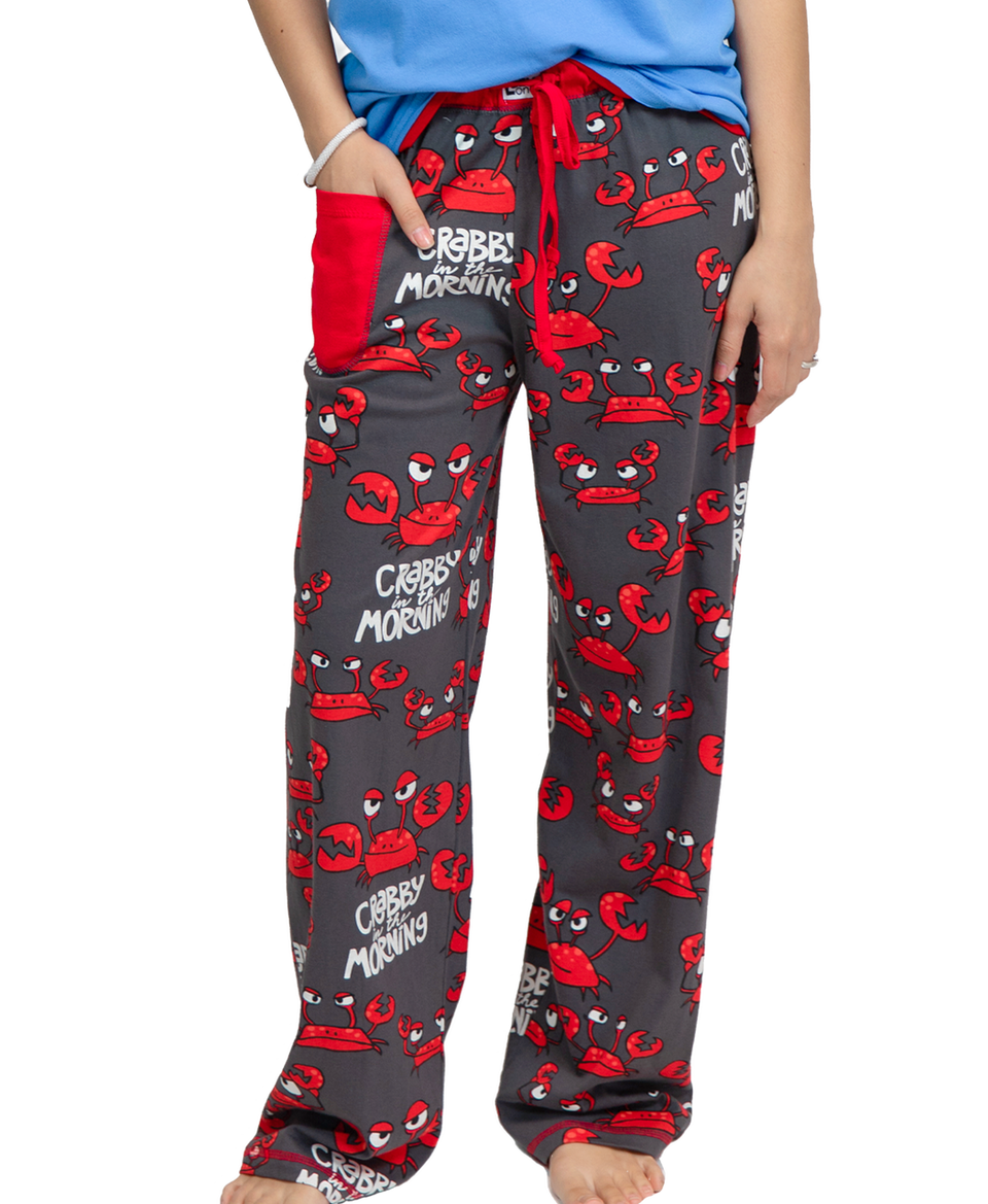 Crabby in the Morning Women PJ Pants