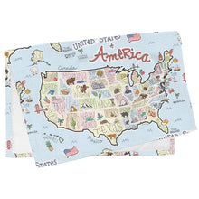 Load image into Gallery viewer, Fish Kiss USA Tea Towel
