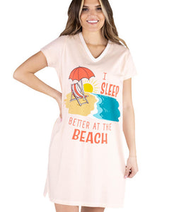 Sleep Better at the Beach Nightshirt