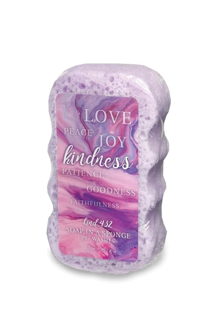 Soap In A Sponge-Love Peace Joy-Kind