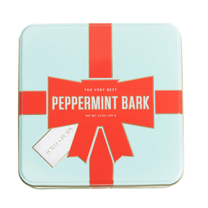 Lolli & Pops Peppermint Bark TIn