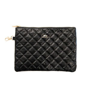 Midi Pouch Perfect - Black Quilted PU