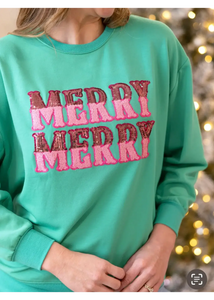 Sarah Sweatshirt-Merry Merry