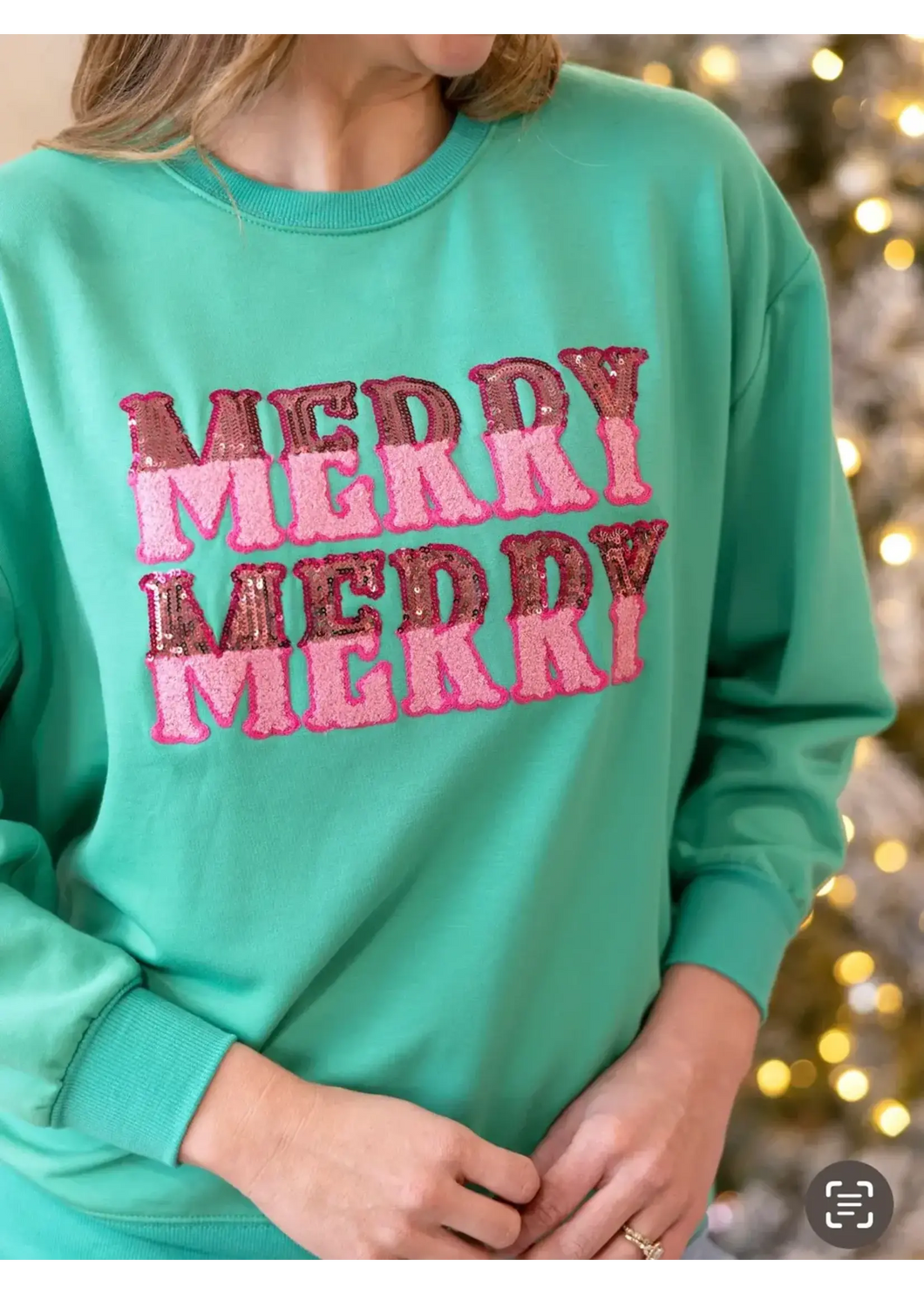 Sarah Sweatshirt-Merry Merry