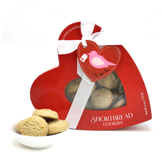 Valentines Shortbread Cookies