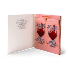 Load image into Gallery viewer, Two Left Feet It&#39;s Yo Birthday Gift Card Sock Set
