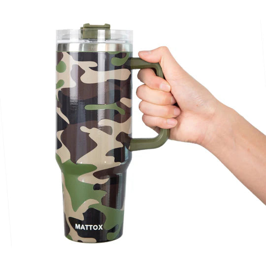 Tumbler Cup with Handle Prints