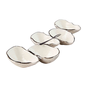 Metal Enamel Oyster Dip