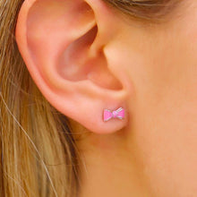 Load image into Gallery viewer, Daisy Bow Stud Earrings
