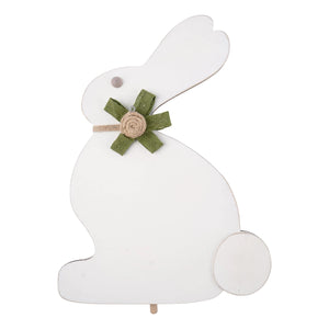 White Bunny Topper