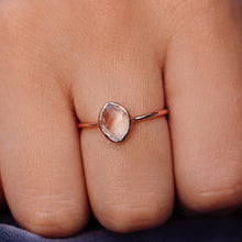 Load image into Gallery viewer, Organic Stone Clear Quartz Ring-6
