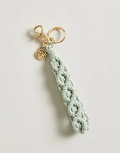 Load image into Gallery viewer, Macrame Wristlet Keychain
