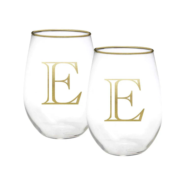 Stemless Wine Initial Set