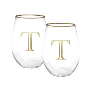 Stemless Wine Initial Set