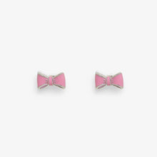Load image into Gallery viewer, Daisy Bow Stud Earrings
