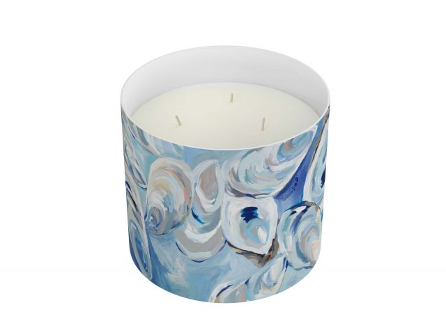Kim Hovell 3 Wick Candle-Salt Water