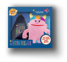 Load image into Gallery viewer, The Tooth Brigade - Tooth Pillow &amp; Hardcover Book Gift Set
