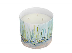 Kim Hovell 3 Wick Candle-Bay Blues