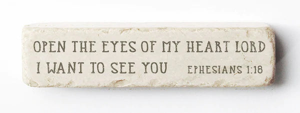 Scripture Stone Quarter Block