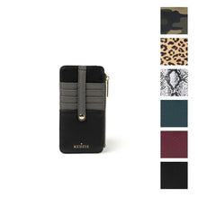 Load image into Gallery viewer, Kedzie ID Essentials Only Zippered Wallet
