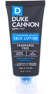 Duke Cannon Standard Issue Face Lotion - 2 oz