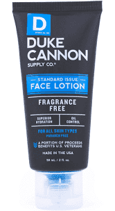 Duke Cannon Standard Issue Face Lotion - 2 oz